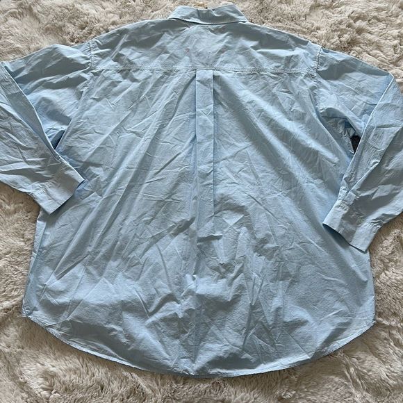 Forte Forte Button-Up Blue Size 8 - Picture 12 of 14